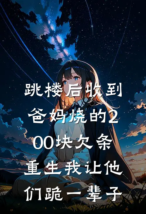 跳楼后收到爸妈烧的200块欠条，重生我让他们跪一辈子