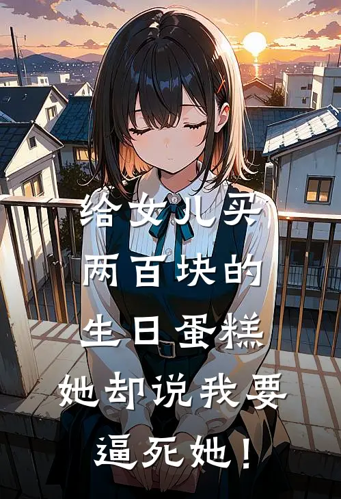 给女儿买两百块的生日蛋糕，她却说我要逼死她！